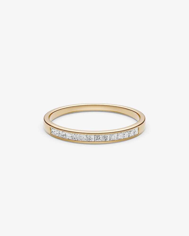 Evermore Wedding Band with 0.25 Carat TW of Diamonds in 14kt White Gold