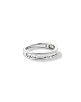 1.00 Carat TW Channel Set Round Brilliant Laboratory-Grown Diamond Wedding Ring in 14kt Yellow Gold