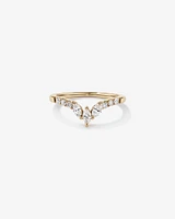 Wedding Ring with .38TW of Diamonds in 14k Yellow Gold
