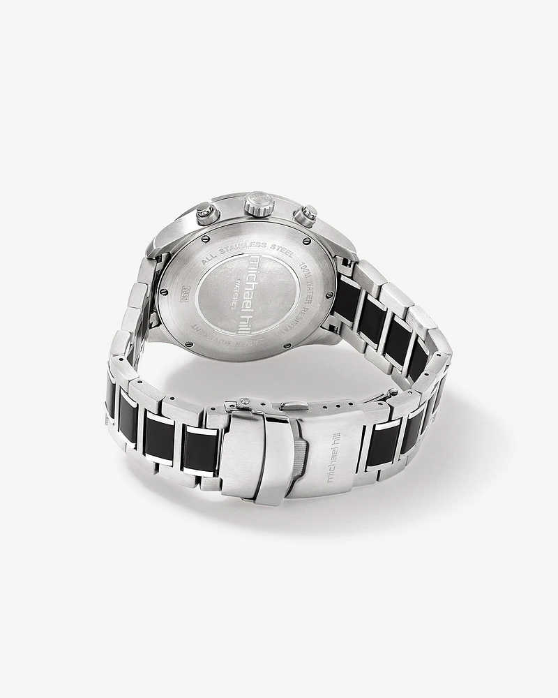 Solar Powered Men's Watch with Tone in Stainless Steel
