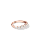 1.30 Carat TW Round Brilliant Laboratory-Grown Diamond Wedding Ring in 14kt Gold