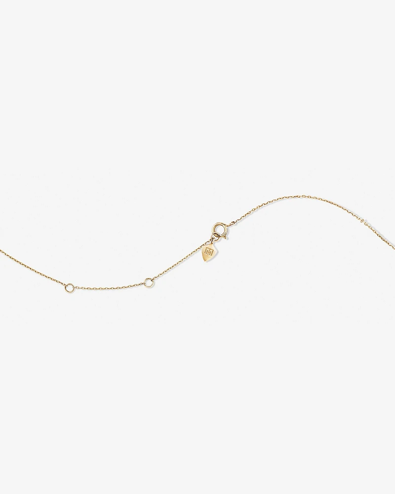 Stardust Pendant with .55TW of Diamonds in 10kt Yellow Gold and Rhodium