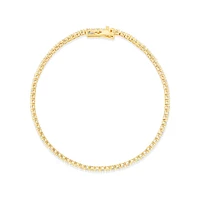 1.64 Carat TW Diamond Tennis Bracelet in 10kt White Gold