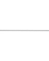 55cm (22") 2-2.5mm Width Fine Curb Chain Necklace in Sterling Silver