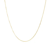 45cm (18") Box Chain in 10kt Yellow Gold