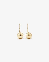7mm Euroball Earrings in 10kt Rose Gold