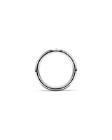8mm Black Diamond Wedding Band in Tungsten