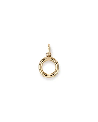 13mm Polished Pendant Enhancer in 10kt Gold