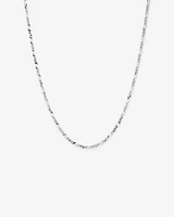 50cm (20") 2.7mm Width Figaro Chain Necklace in Sterling Silver