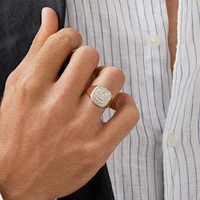 Ring with 1 Carat TW of Diamonds in 10kt Yellow Gold