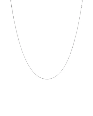 45cm (18") 0.66mm Width Box Chain in 18kt Yellow Gold