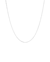 45cm (18") 0.66mm Width Box Chain in 18kt Yellow Gold