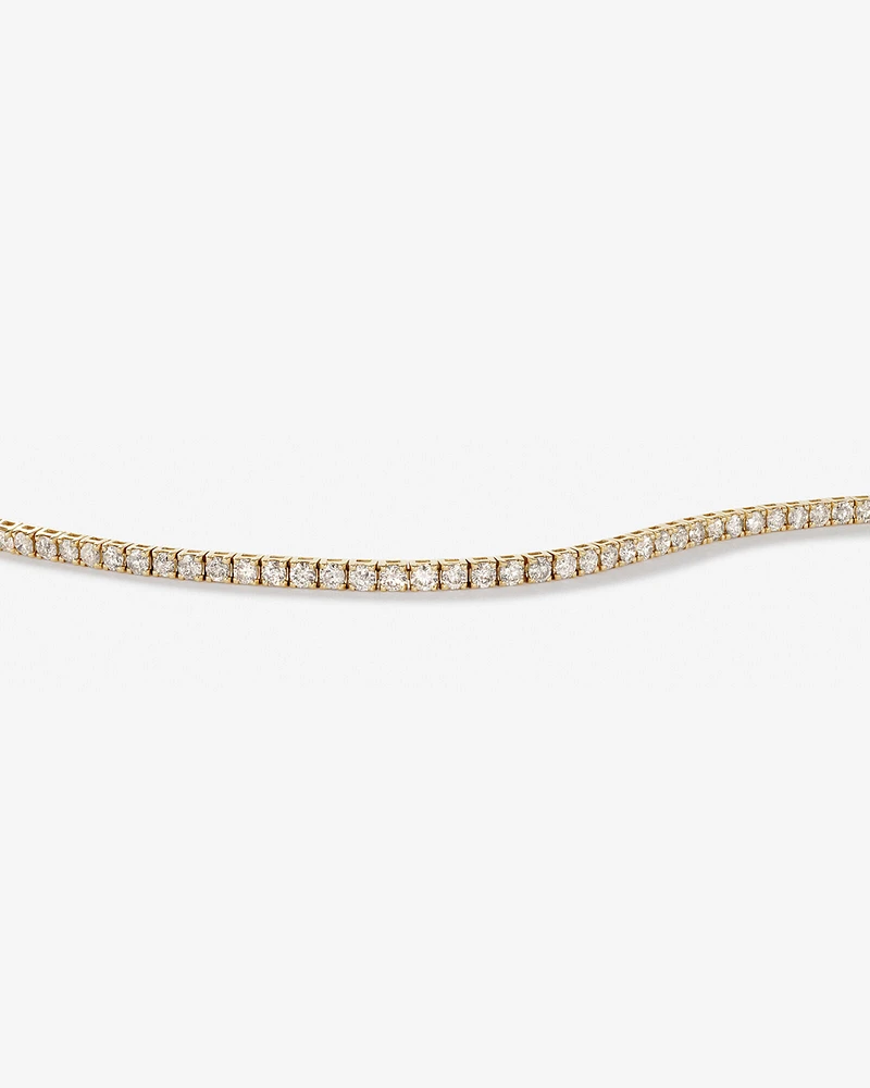 4.92 Carat TW Diamond Tennis Bracelet in 10kt White Gold