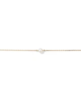 Bracelet with Cultured Freshwater Pearl in 10kt Yellow Gold