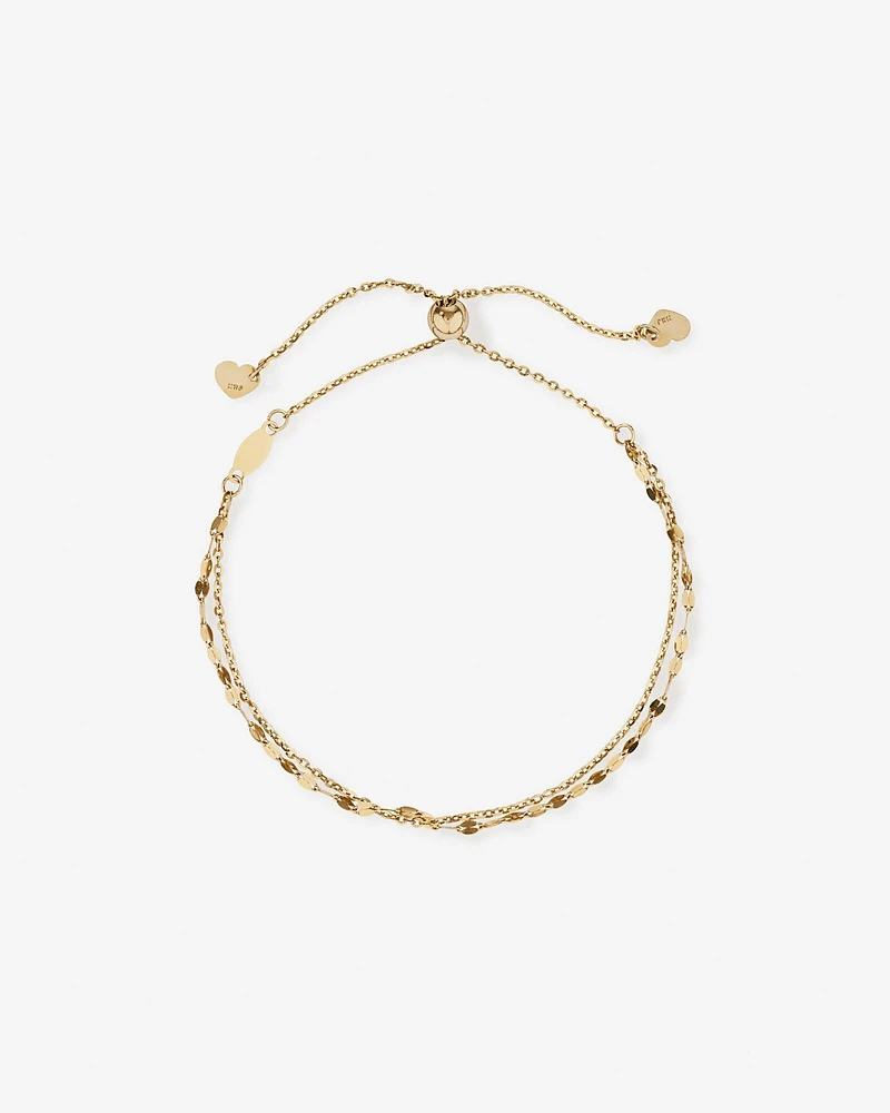 25cm Multistrand Bolo Bracelet in 10kt Yellow Gold