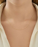 45cm (18") Singapore Chain in 10kt Yellow Gold