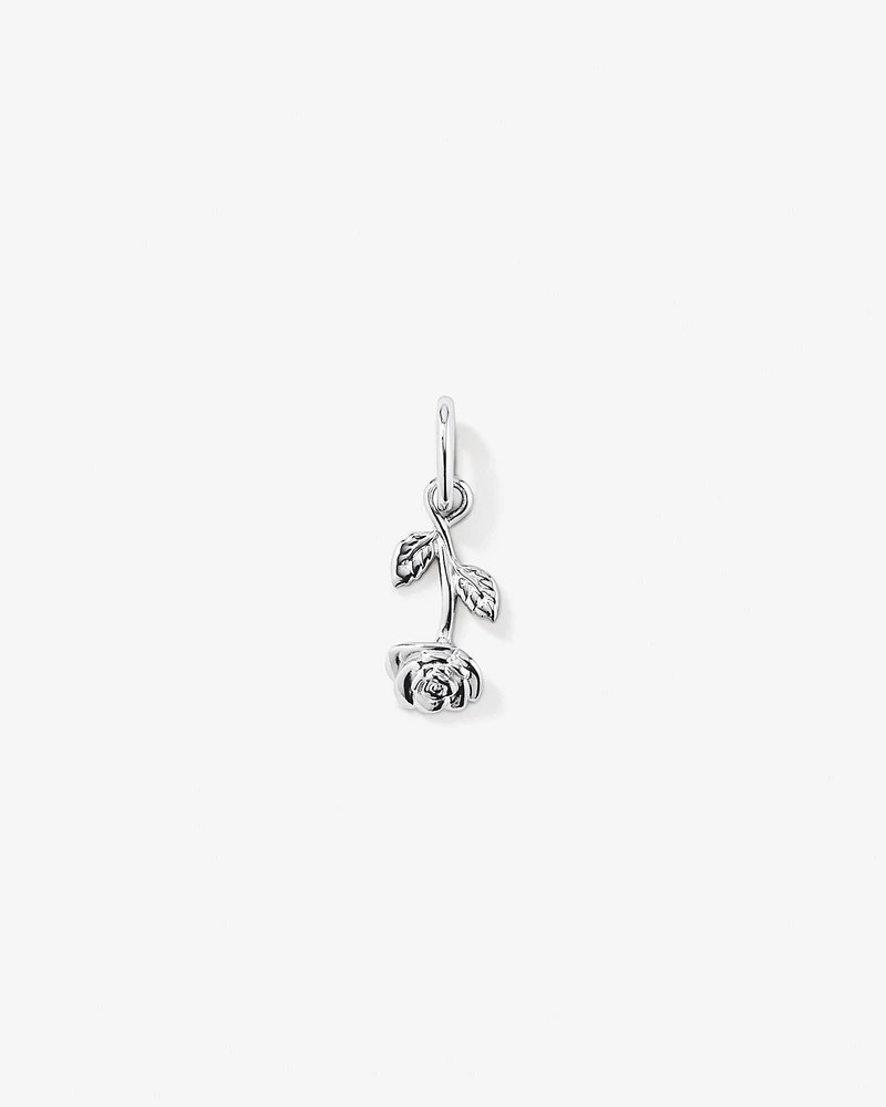 15mm Rose Pendant in Sterling Silver