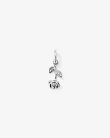 15mm Rose Pendant in Sterling Silver