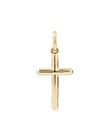 Cross Pendant in 10kt White Gold