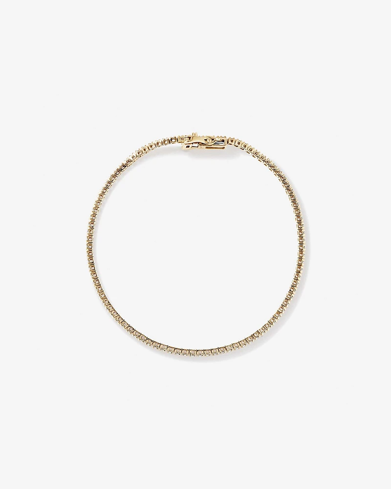 0.82 Carat TW Diamond Tennis Bracelet in 10kt White Gold