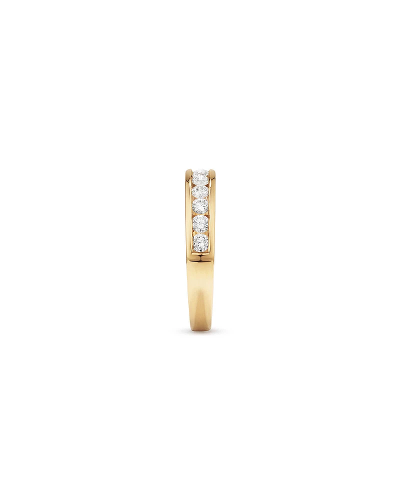 Bague de mariage avec 0,50 carat TW de diamants en or jaune 18kt