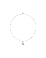 Carat TW Diamond Halo Everlight Pendant in 10kt White Gold