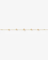 19cm (7.5") Bead Bracelet in 10kt Yellow Gold