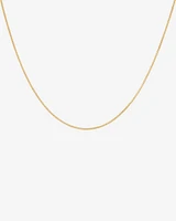 45cm (18") Serpentine Chain in 10kt Yellow Gold