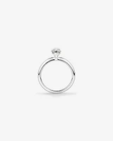 1.25 Carat TW Marquise Laboratory-Grown Diamond Solitaire Engagement Ring in 14kt White Gold