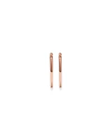 12mm Sleepers in 10kt Rose Gold