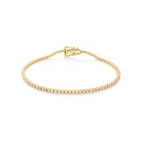 0.82 Carat TW Diamond Tennis Bracelet in 10kt White Gold