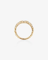 Bubble Ring with 1.00 Carat TW Diamonds in 10kt White Gold