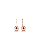 7mm Euroball Earrings in 10kt Rose Gold