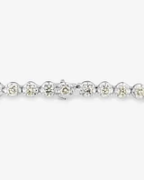 6.00 Carat TW Diamond Tennis Bracelet in 14kt White Gold