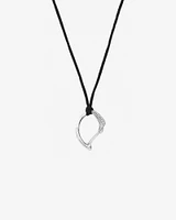 Large Spirits Bay Pendant with 0.15 Carat TW of Diamonds in Sterling Silver