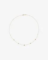45cm (18") Bead Cable Chain in 10kt Yellow Gold