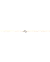Bracelet with .08 Carat TW Diamond Birthstone in 10kt Yellow Gold
