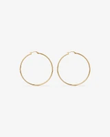 45mm Hoop Earrings in 10kt Yellow Gold