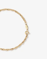 19cm (7.5") Singapore Bracelet in 10kt Yellow Gold