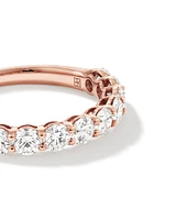 1.30 Carat TW Round Brilliant Laboratory-Grown Diamond Wedding Ring in 14kt Gold