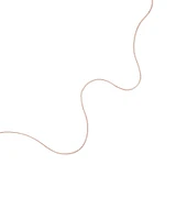 45cm (18") 1mm-1.5mm Width Solid Belcher Chain in 10kt Yellow Gold