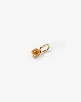 Citrine Birthstone Pendant in 10kt Yellow Gold