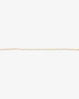 Heart Link Fancy Chain Bracelet in 10kt Yellow Gold