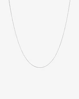 45cm (18") 0.66mm Width Box Chain in 18kt Yellow Gold