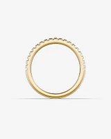 Wedding Band with Carat TW of Diamonds in 14kt Gold
