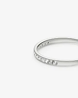 Wedding Band with 0.15 Carat TW of Diamonds in 14kt White Gold
