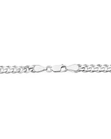 60cm (24") 5.5mm Width Curb Chain in Sterling Silver