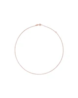 45cm (18") 1mm-1.5mm Width Solid Belcher Chain in 10kt Yellow Gold