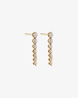 Drop Earrings with 0.50 Carat TW of Diamonds in 18kt Yellow Gold