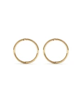 12mm Sleepers in 10kt Rose Gold